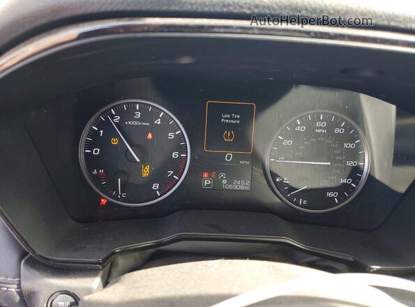 4S4BTAAC3M3190326 2021 SUBARU OUTBACK Белый Вид щитка приборов