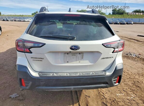 4S4BTAAC3M3190326 2021 SUBARU OUTBACK Белый Вид сзади