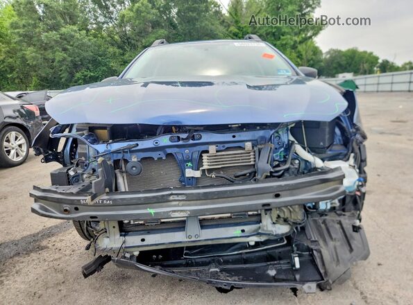 4S4BTAAC6L3261243 2020 SUBARU OUTBACK Синий Вид спереди