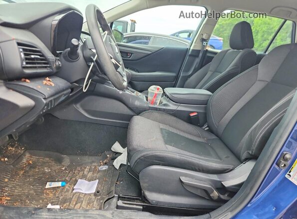 4S4BTAAC6L3261243 2020 SUBARU OUTBACK Синий Вид салона спереди