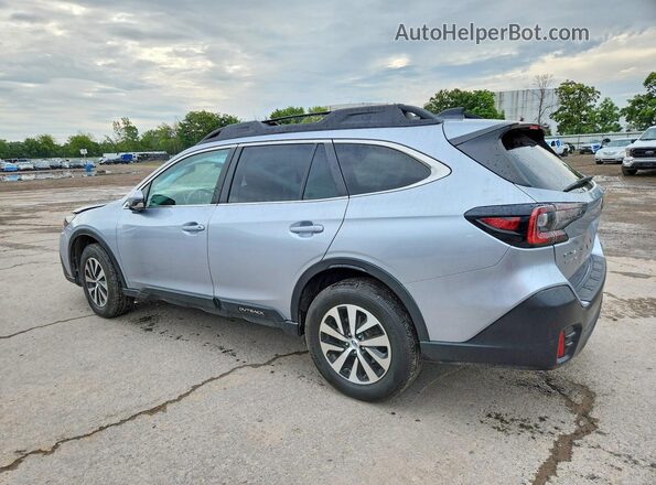 4S4BTACC2L3206625 2020 SUBARU OUTBACK Silver Հետևի ձախ