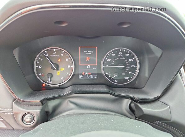 4S4BTACC2L3206625 2020 SUBARU OUTBACK Silver Սարքավորումների վահանակի տեսք