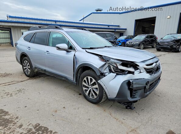 4S4BTACC2L3206625 2020 SUBARU OUTBACK Silver Առջևի աջ