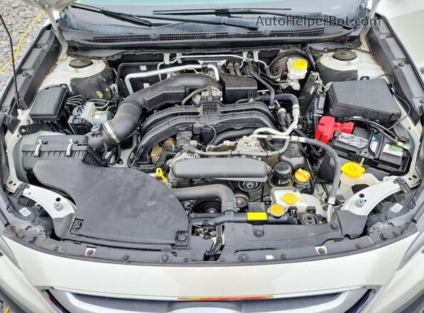 4S4BTACC3L3143342 2020 SUBARU OUTBACK White Engine compartment view