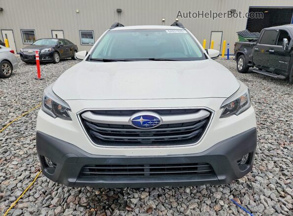 4S4BTACC3L3143342 2020 SUBARU OUTBACK White Front view