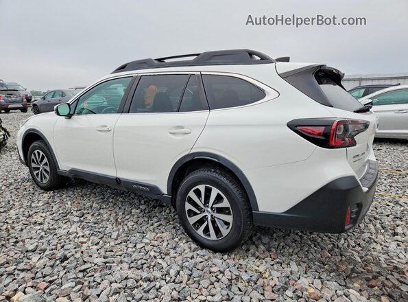 4S4BTACC3L3143342 2020 SUBARU OUTBACK White Rear left