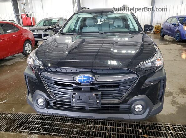 4S4BTACC3R3206139 2024 SUBARU OUTBACK Black Вид спереду