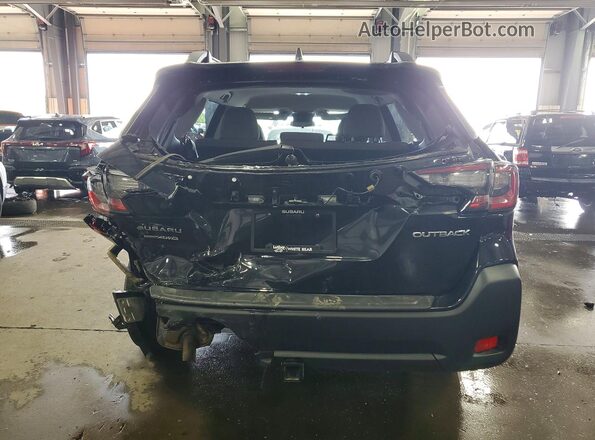 4S4BTACC3R3206139 2024 SUBARU OUTBACK Black Вид ззаду