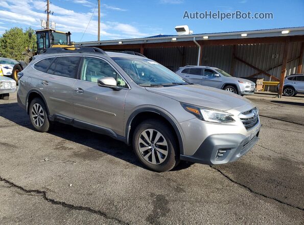 4S4BTACC9L3204404 2020 SUBARU OUTBACK Gold Przód prawy