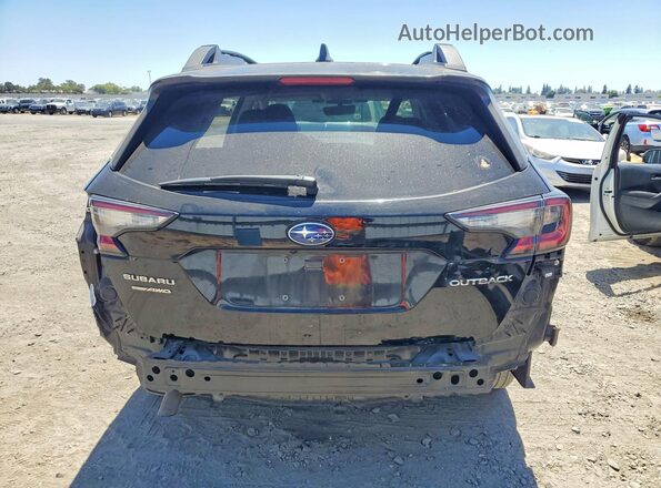 4S4BTACC9P3199243 2023 SUBARU OUTBACK Black Rear view