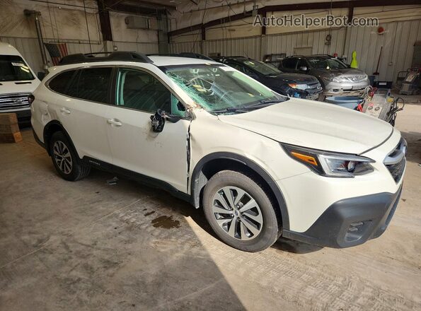 4S4BTADC1N3256000 2022 SUBARU OUTBACK White Передня права чверть