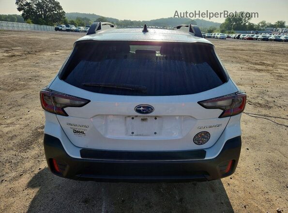 4S4BTADC5N3109193 2022 SUBARU OUTBACK White Rear view