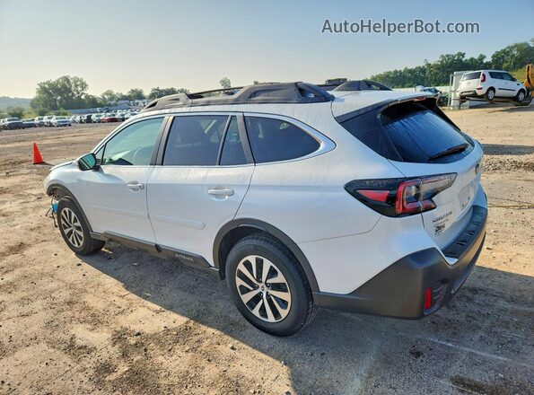 4S4BTADC5N3109193 2022 SUBARU OUTBACK White Rear left