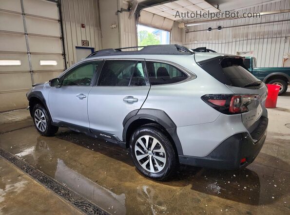 4S4BTADC5S3124305 2025 SUBARU OUTBACK Silver Rear left
