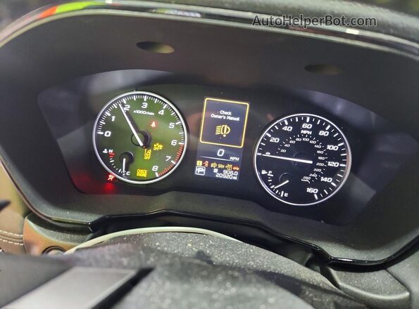 4S4BTADC5S3124305 2025 SUBARU OUTBACK Silver Instrument cluster view