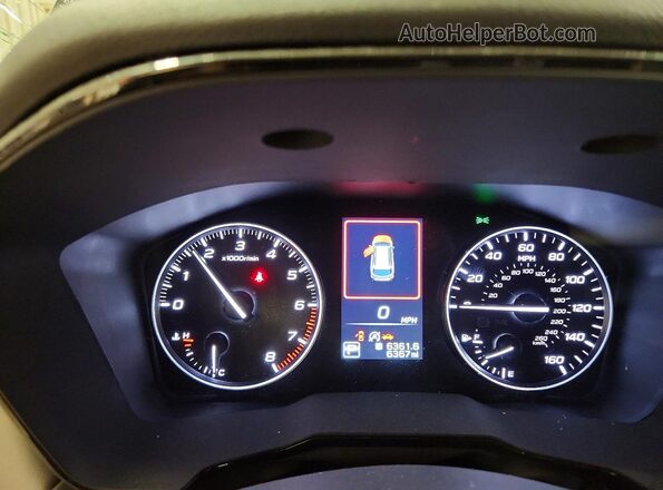 4S4BTADC9S3304533 2025 SUBARU OUTBACK Черный Вид щитка приборов
