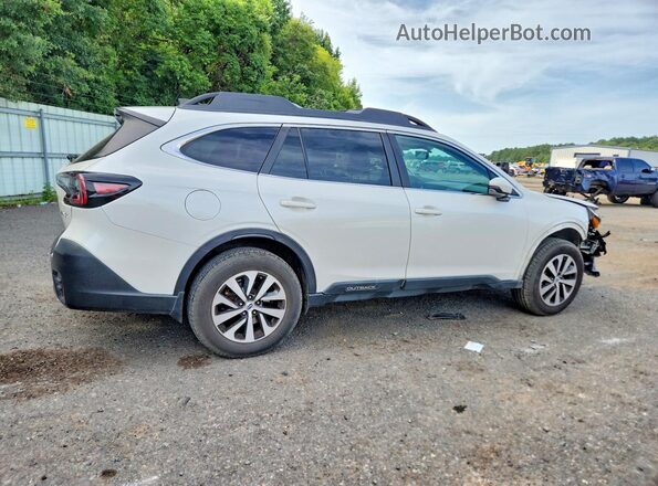 4S4BTAEC1L3183979 2020 SUBARU OUTBACK White Задня права чверть