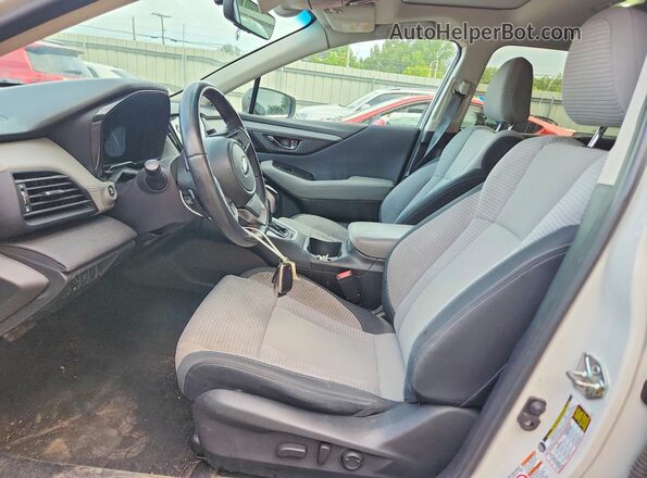 4S4BTAEC1L3183979 2020 SUBARU OUTBACK White Вид салону спереду