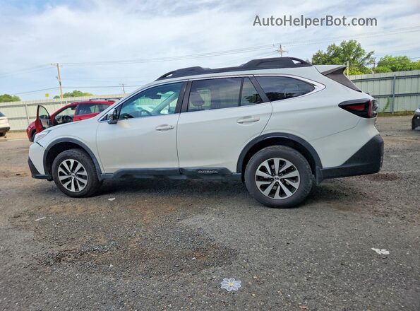4S4BTAEC1L3183979 2020 SUBARU OUTBACK White Задня ліва чверть