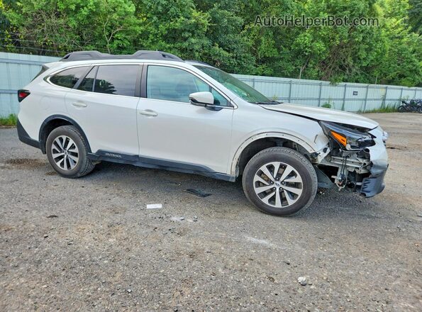 4S4BTAEC1L3183979 2020 SUBARU OUTBACK White Передня права чверть