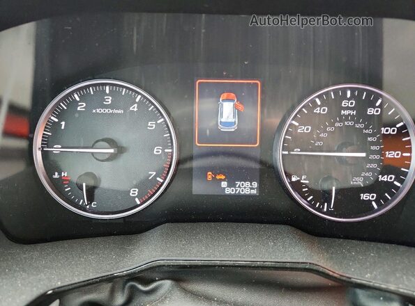 4S4BTAFC0R3140712 2024 SUBARU OUTBACK Black Widok zestawu wskaźników