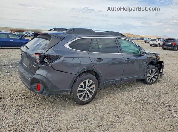 4S4BTAFC1N3237010 2022 SUBARU OUTBACK Charcoal Задня права чверть