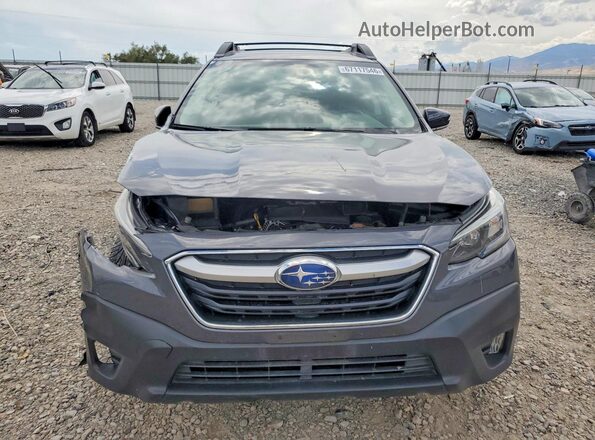 4S4BTAFC1N3237010 2022 SUBARU OUTBACK Charcoal Вид спереду