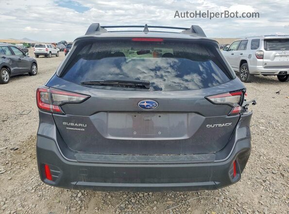 4S4BTAFC1N3237010 2022 SUBARU OUTBACK Charcoal Вид ззаду