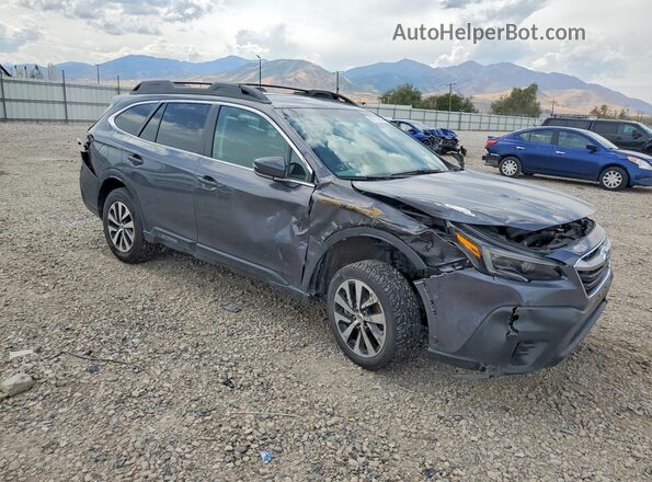 4S4BTAFC1N3237010 2022 SUBARU OUTBACK Charcoal Передня права чверть