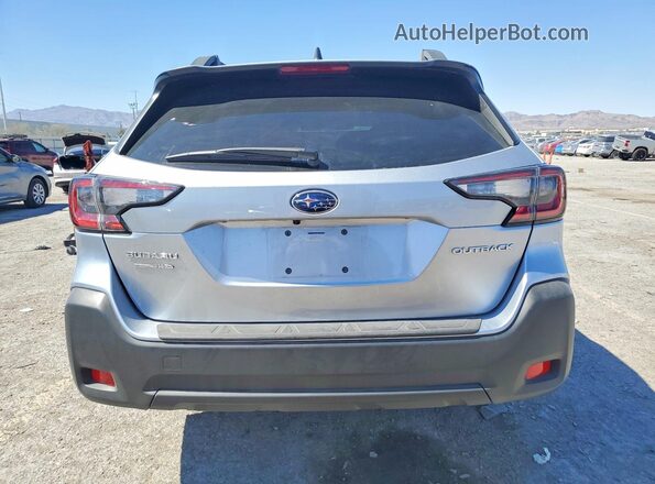 4S4BTAFC1S3204472 2025 SUBARU OUTBACK Silver Вид ззаду
