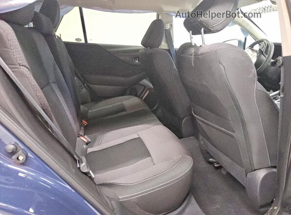 4S4BTAFC4S3195606 2025 SUBARU OUTBACK Blue Вид задніх сидінь