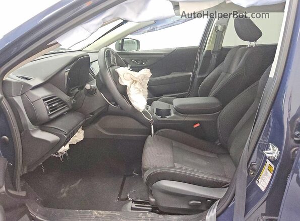 4S4BTAFC4S3195606 2025 SUBARU OUTBACK Blue Вид салону спереду