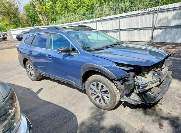 4S4BTAFC7P3125962 2023 SUBARU OUTBACK Blue Передня права чверть