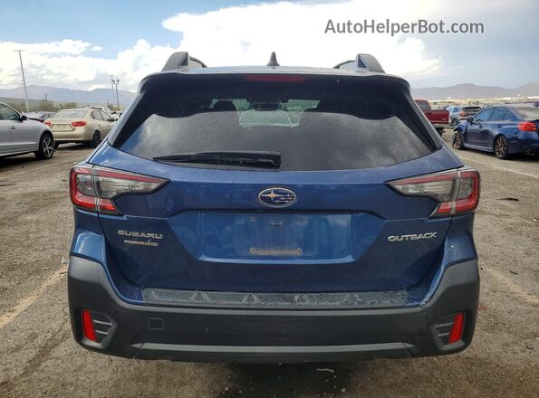 4S4BTAFCXN3249253 2022 SUBARU OUTBACK Blue Rear view