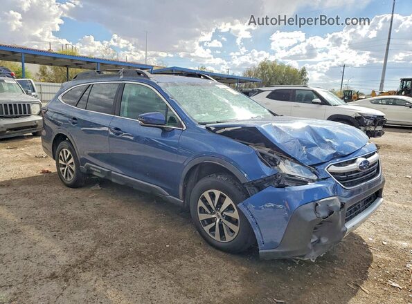 4S4BTAFCXN3249253 2022 SUBARU OUTBACK Blue Front right