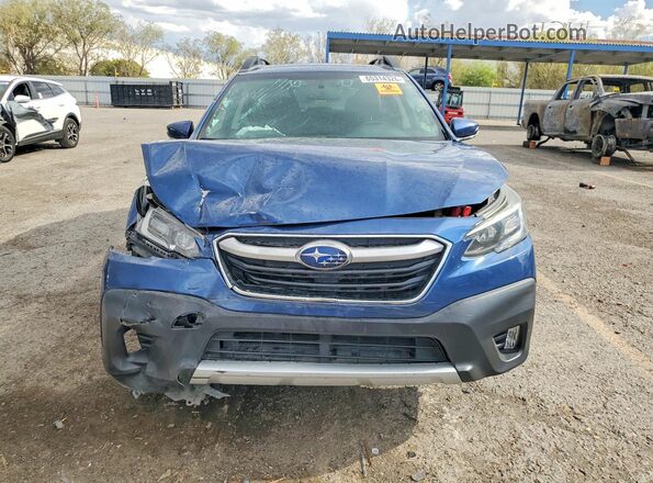4S4BTAFCXN3249253 2022 SUBARU OUTBACK Blue Front view