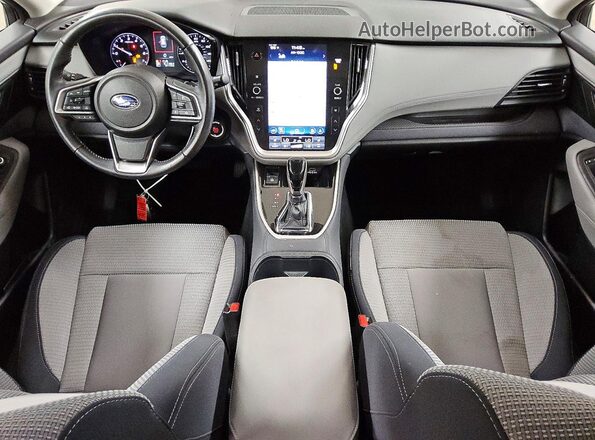 4S4BTAFCXR3140913 2024 SUBARU OUTBACK Серебряный Вид панели приборов