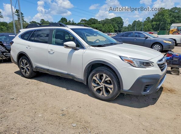 4S4BTALC5L3244821 2020 SUBARU OUTBACK White Передня права чверть