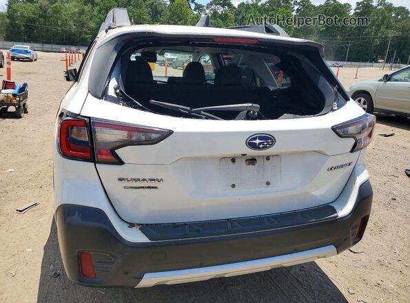 4S4BTALC5L3244821 2020 SUBARU OUTBACK White Вид ззаду