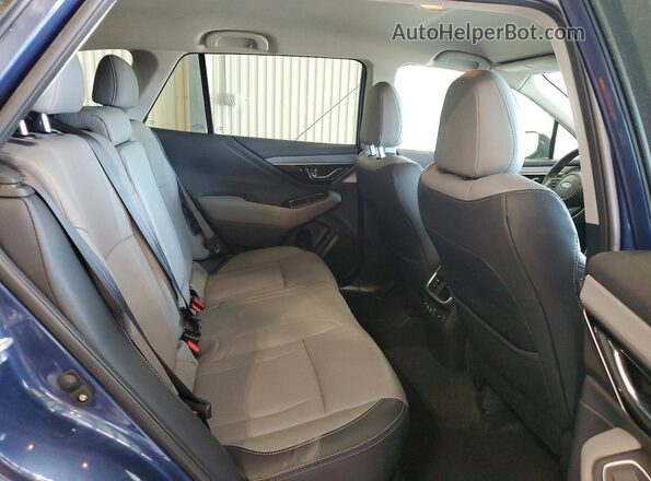 4S4BTAMC0M3170644 2021 SUBARU OUTBACK Blue Rear interior view