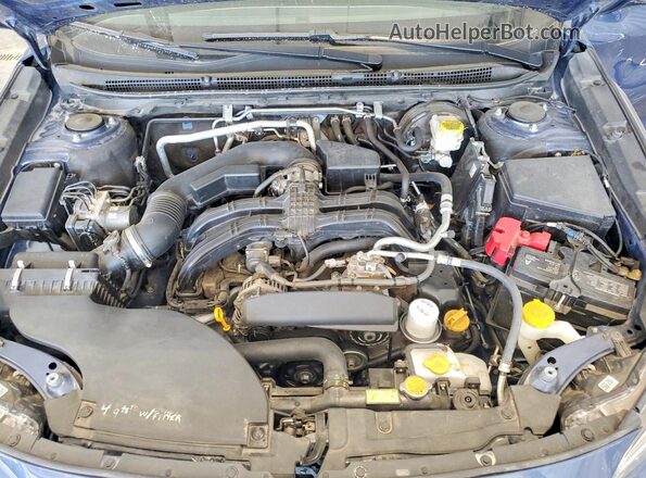 4S4BTAMC0M3170644 2021 SUBARU OUTBACK Blue Engine compartment view