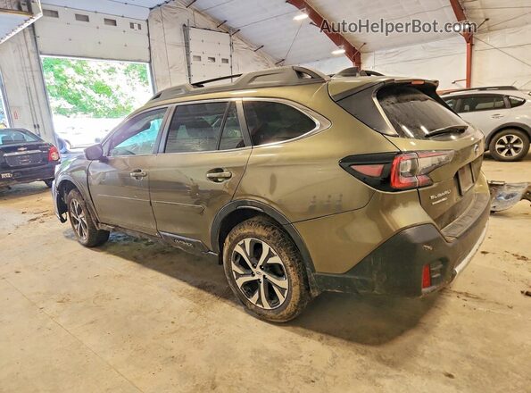 4S4BTAMC1N3113628 2022 SUBARU OUTBACK Green Հետևի ձախ