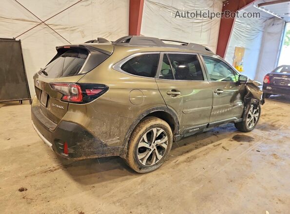 4S4BTAMC1N3113628 2022 SUBARU OUTBACK Green Հետևի աջ