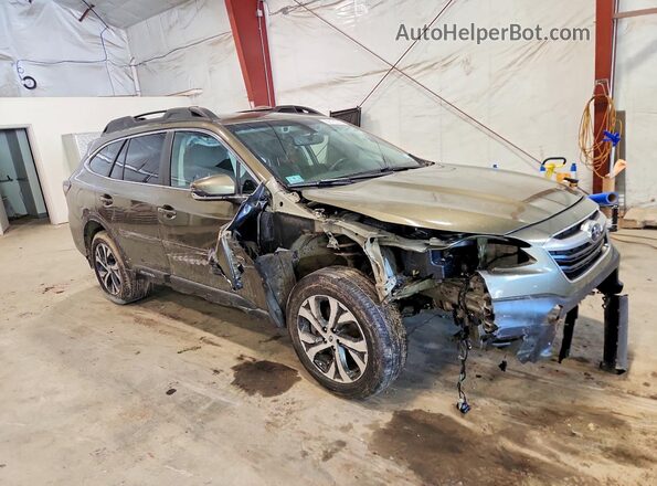 4S4BTAMC1N3113628 2022 SUBARU OUTBACK Green Առջևի աջ