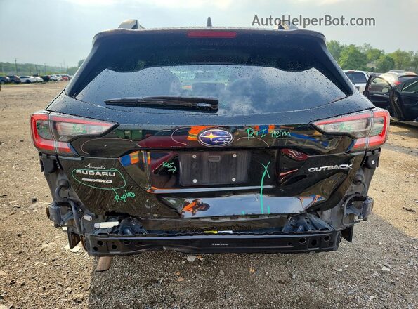 4S4BTAMC4N3137325 2022 SUBARU OUTBACK Black Widok z tyłu