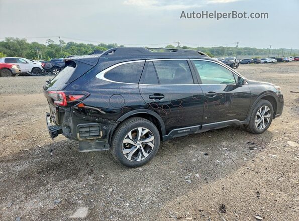 4S4BTAMC4N3137325 2022 SUBARU OUTBACK Black Tył prawy