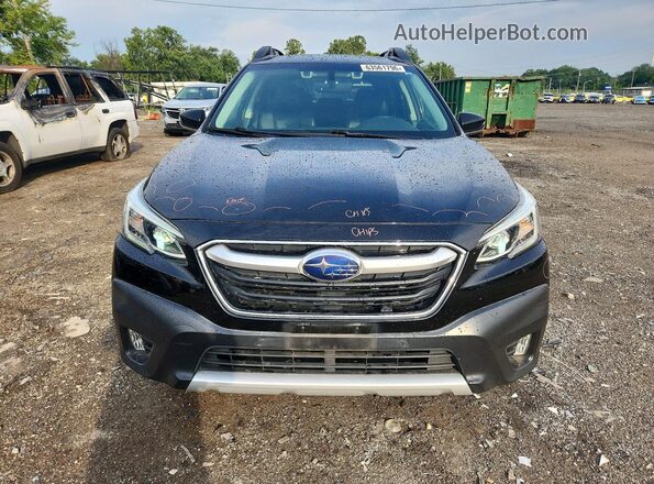 4S4BTAMC4N3137325 2022 SUBARU OUTBACK Black Widok z przodu