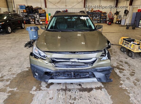 4S4BTANC0L3206765 2020 SUBARU OUTBACK Green Vista frontal