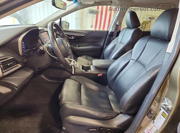 4S4BTANC0L3206765 2020 SUBARU OUTBACK Green Vista interior delantera