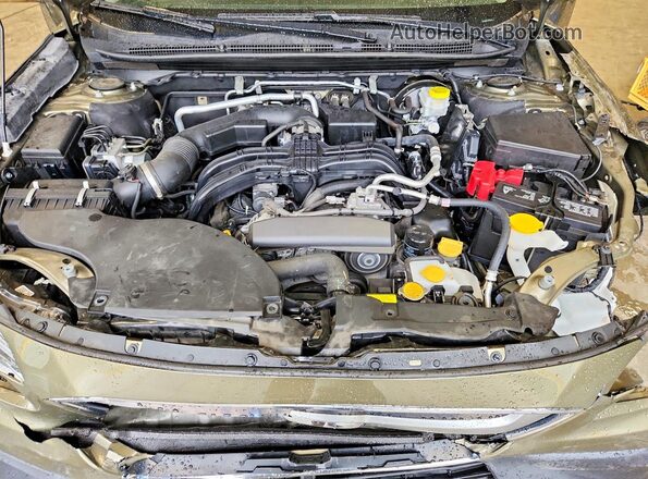 4S4BTANC0L3206765 2020 SUBARU OUTBACK Green Vista del compartimento del motor